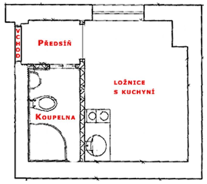 Penzion Apartmán Janov Janov nad Nisou Habitación foto