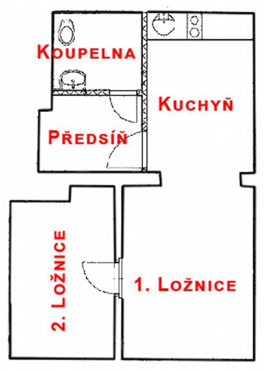 Penzion Apartmán Janov Janov nad Nisou Habitación foto